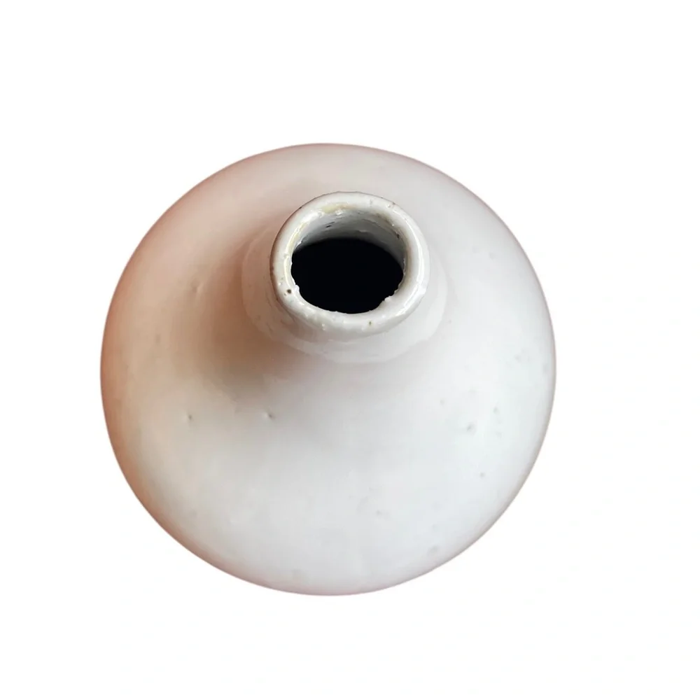 West Elm Half-Dipped stoneware vase